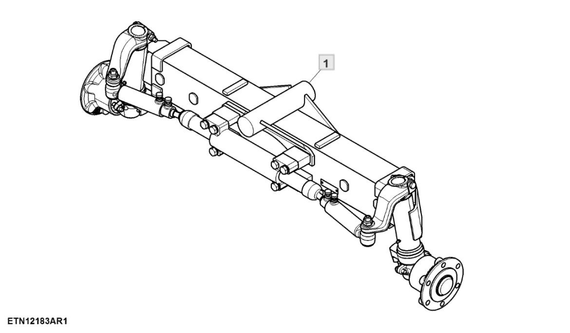 Cầu trước có thể điều chỉnh được 2WD